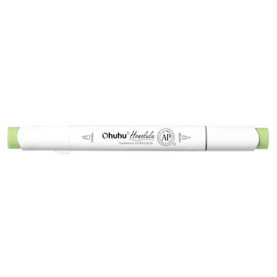 Michaels, Ohuhu® Honolulu Brush & Chisel Dual Tip Marker – Category: Dual Tip Art Markers
